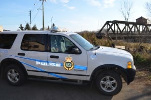CN Police vehicle