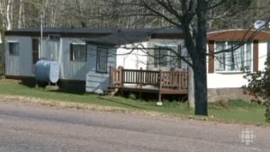 Donalda Donahue's trailer home