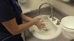 hand washing