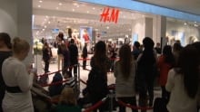 H & M lineups in Ottawa