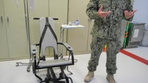 Guantanamo feeding chair