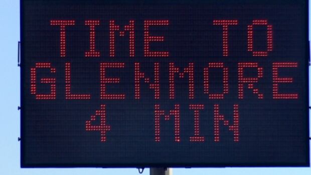 Crowchild, Deerfoot, Glenmore signs