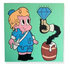 Antoine Tavaglione stolen artwork