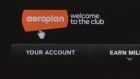 Aeroplan website