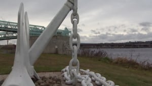 HMCS Fredericton anchor