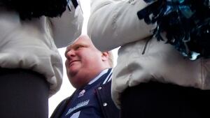 Ford cheerleaders