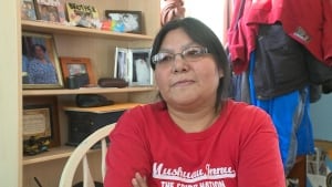 Angela Pasteen, candidate for Innu band council chief in Natuashish election 2013