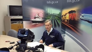 Peter Hildebrand of the Transportation Safety Board