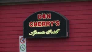 Don Cherry's Sports Grill sign