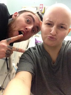 Mac Miller and Hayley Willar