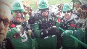 Tom Hanks selfit at Grey Cup
