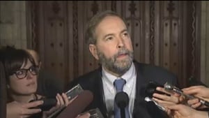 NDP Leader Tom Mulcair