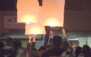 Candle light vigil for Riddick Servio