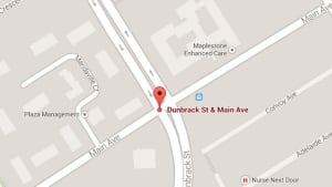 Dunbrack Street and Main Avenue