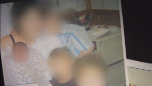 Family photo - blurred
