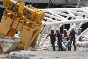 Brazil Stadium Collapse