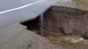 TCH Road washout