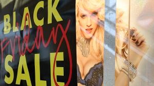 Black Friday sale sign