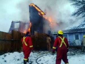 skpic Saskatchewan Beach fire