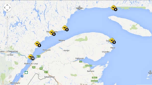 beluga map