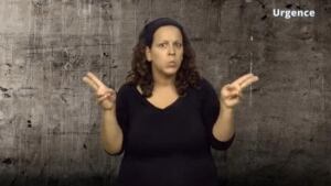sexual assault website sign language
