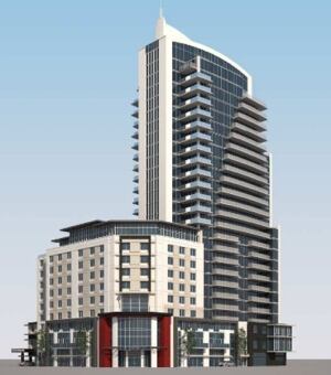 skpic new proposed hotel and condo regina