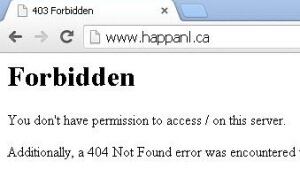 HAPPA website horse pony sanctuary offline CBC
