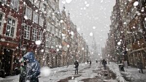 Snow poland