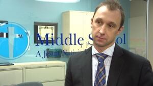Curtis Kleisinger, principal of Mother Teresa Middle School