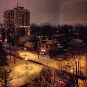 Snowy morning