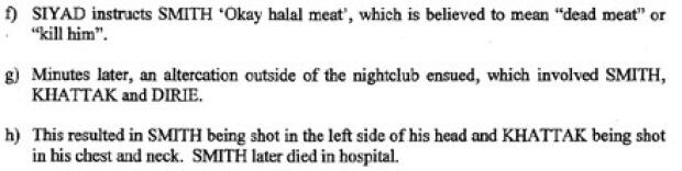 Halal meat in police surviellance