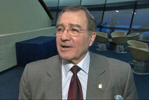 Budget chief Frank Di Giorgio talks about land-transfer tax proposal