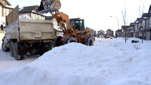 Calgary snow clearing