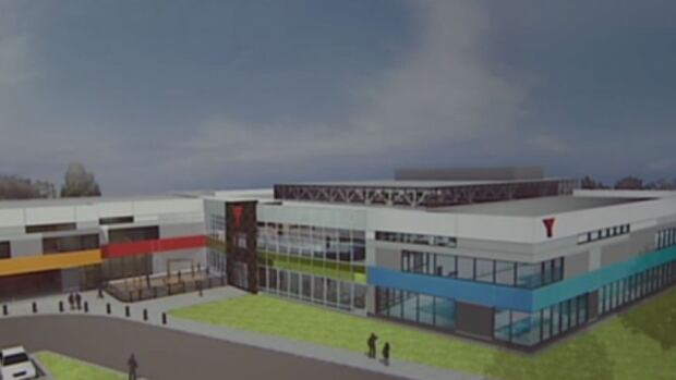Artist's conception of new Saint John YMCA