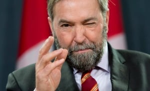 NDP Leader Tom Mulcair year end