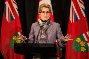 Premier Wynne talks about the ice storm