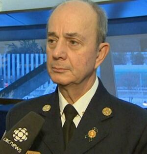 Toronto Fire Chief Jim Sales