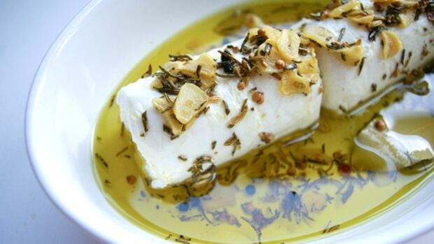 Herbed goat cheese