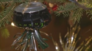 Pop can ornament
