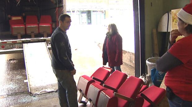Confederation Centre seat removal