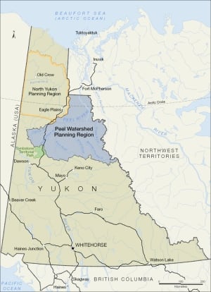 Peel watershed map