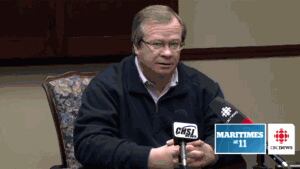Health Minister Ted Flemming says the government isn't to blame for the "unprecedented" storm