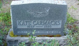 Kate Carmacks's grave
