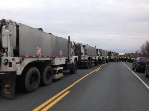 seismic testing trucks