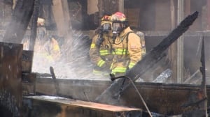 Burnaby firefighters fight old foundry fire - 5