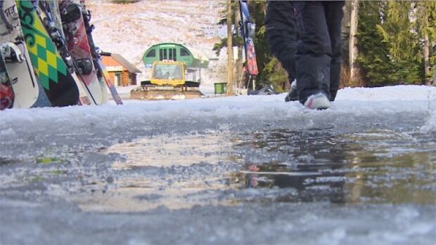 Slush on Seymour