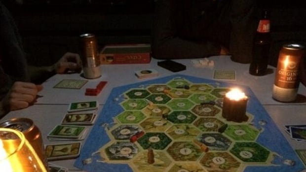 Desaree Larsen went to a neighbour's home to play The Settlers of Catan board game. She wrote that the only instruction that evening was "BYOC ... bring your own candle."