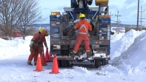 Newfoundland Power crew