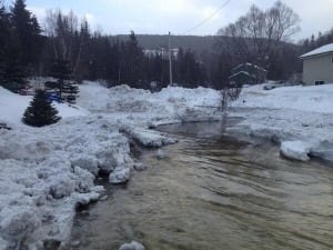 Woodmans Avenue flooding in Corner Brook