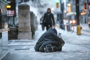 Toronto cold snap homeless